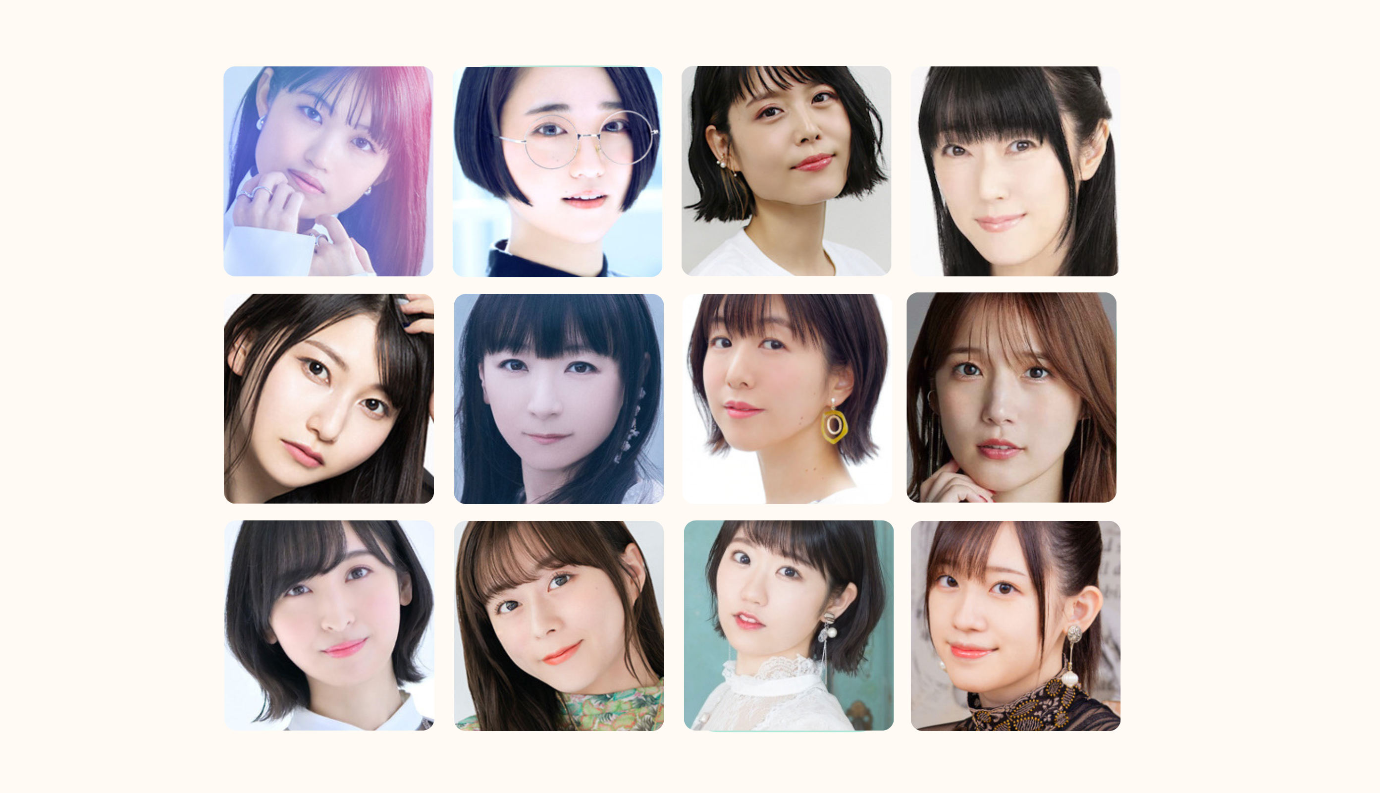 Japanese female voice actor(Seiyuu)